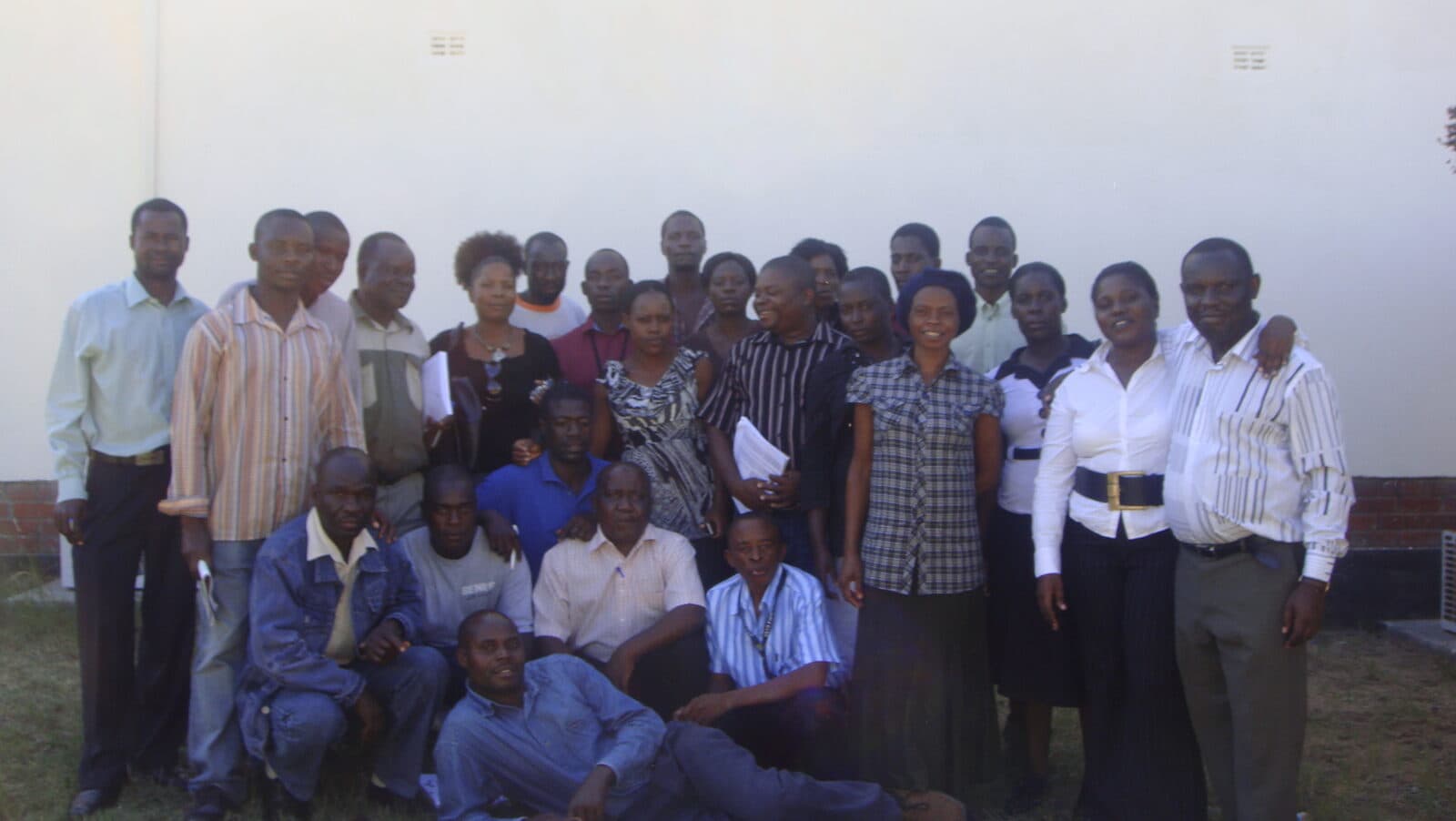 Delegation team in Zimbabwe